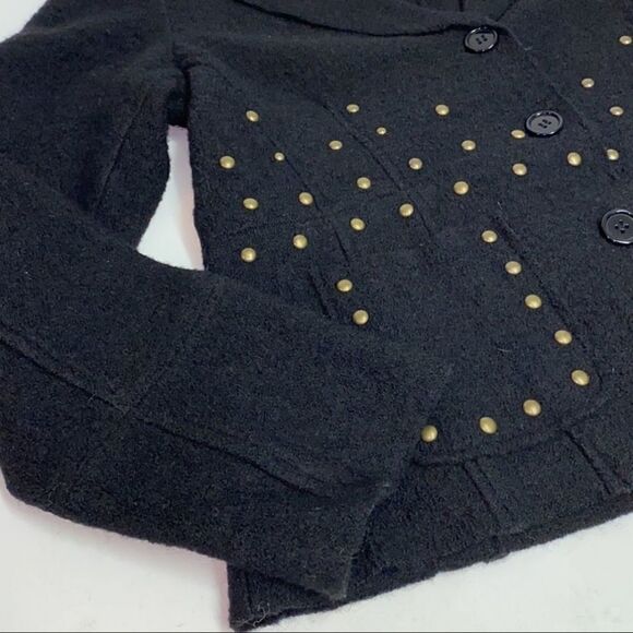 Clothes by Revue Wool Studded Jacket Size M - Picture 6 of 8